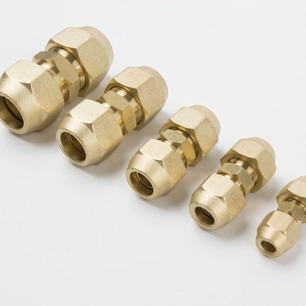 With Flare Nuts Pipe Extension Joint Pipe Coupling Adapters  HVAC Air Conditioning Refrigeration