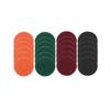 20 Pcs 6 Inch Scrubbing Pad Made of Nylon with Backed Flocking for Self-adhesion Multiple Grit Sizes Suitable for All Scenarios