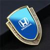 Car Metal Shield Emblem Car Side Fender Body Trunk Badge Sticker For Honda Fit Civic Accord 7 8 9 10 Pilot City Jazz CRV HRV