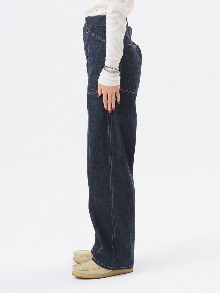 Beams Boy BUZZ RICKSON'S US Army DENIM Hose, Damen, Indigo, Einheitsgröße, 13240251086