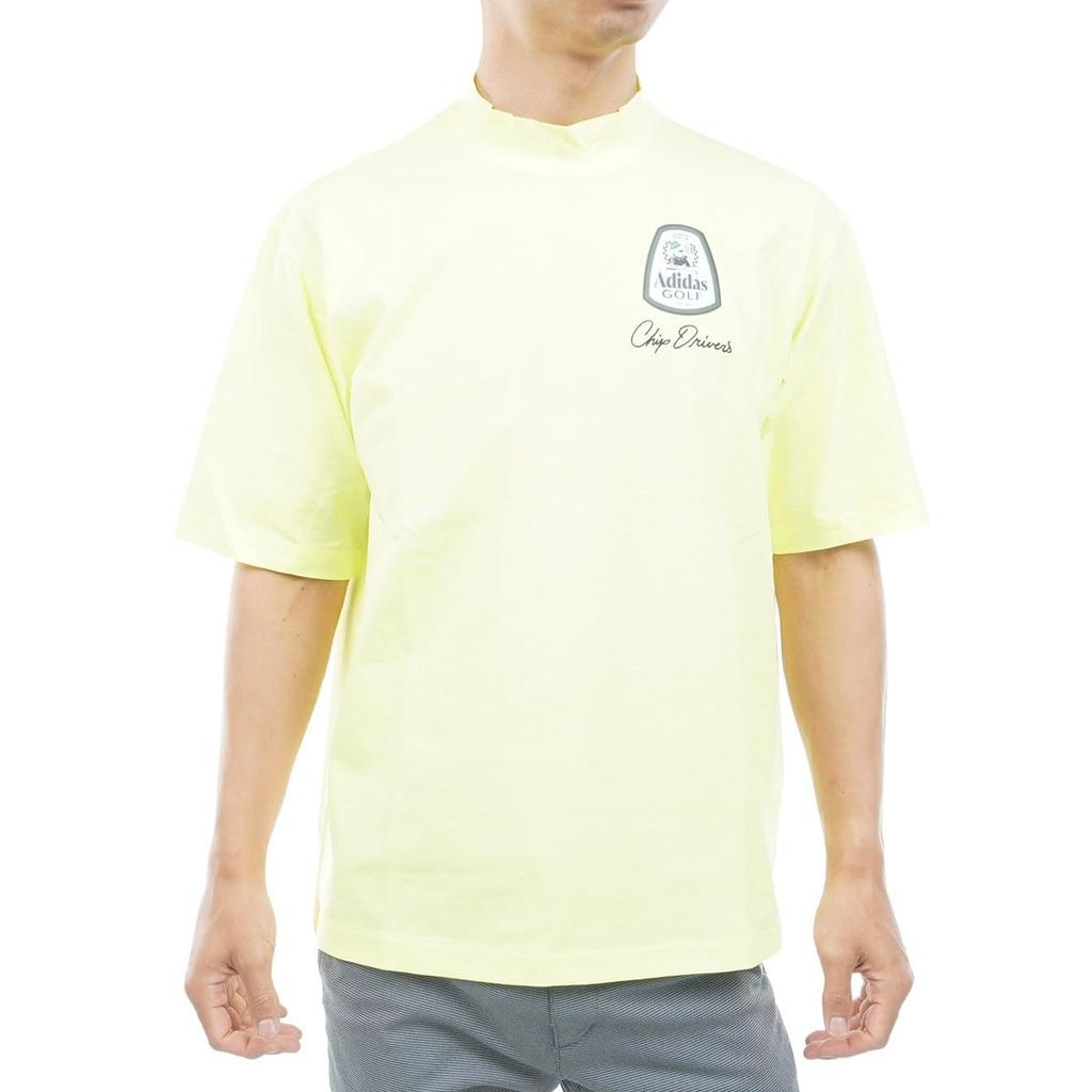 CHIP Back Graphic Mock Neck Shirt Frozen Lemon Short-Sleeve J/L