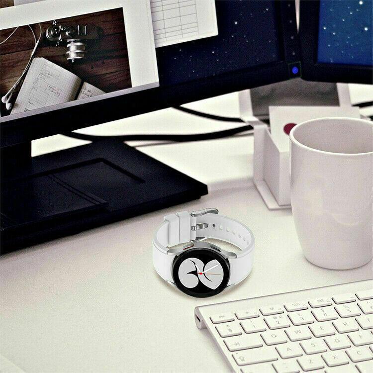 No Gap Silicone Watch Band Strap For Samsung Galaxy Watch 4 5 6 7 40/44/43/47mm