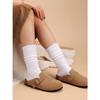 3 Pairs Slouch Socks for Women Size 9-11 Soft Extra Long Scrunch Knee High Boot Socks