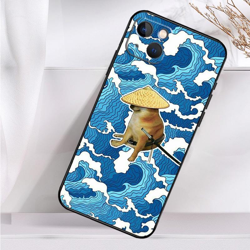 Doge Shockproof Case For iPhone 17 11 14 15 16 Pro Max Plus 12 13 Mini 16e 17 Air Phone Cover