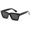 New Plate Glasses Frame Retro Square Men's Frame Luxury Brand Design Fashion Clunky Thick Wide Square Acetate Glasses Frame Men