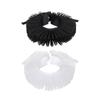 Ruffled Neck Collar Clown Satin Choker for Women Girls Renaissance Elizabethan Victorian Cosplay Costume Accessory