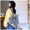 Cartoon Cat Siamese Plush Animal Backpack With Adjustable Shoulder Straps