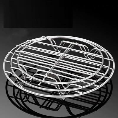 ZISIZ 304 Stainless Steel Steaming Rack Set (4-Pack)