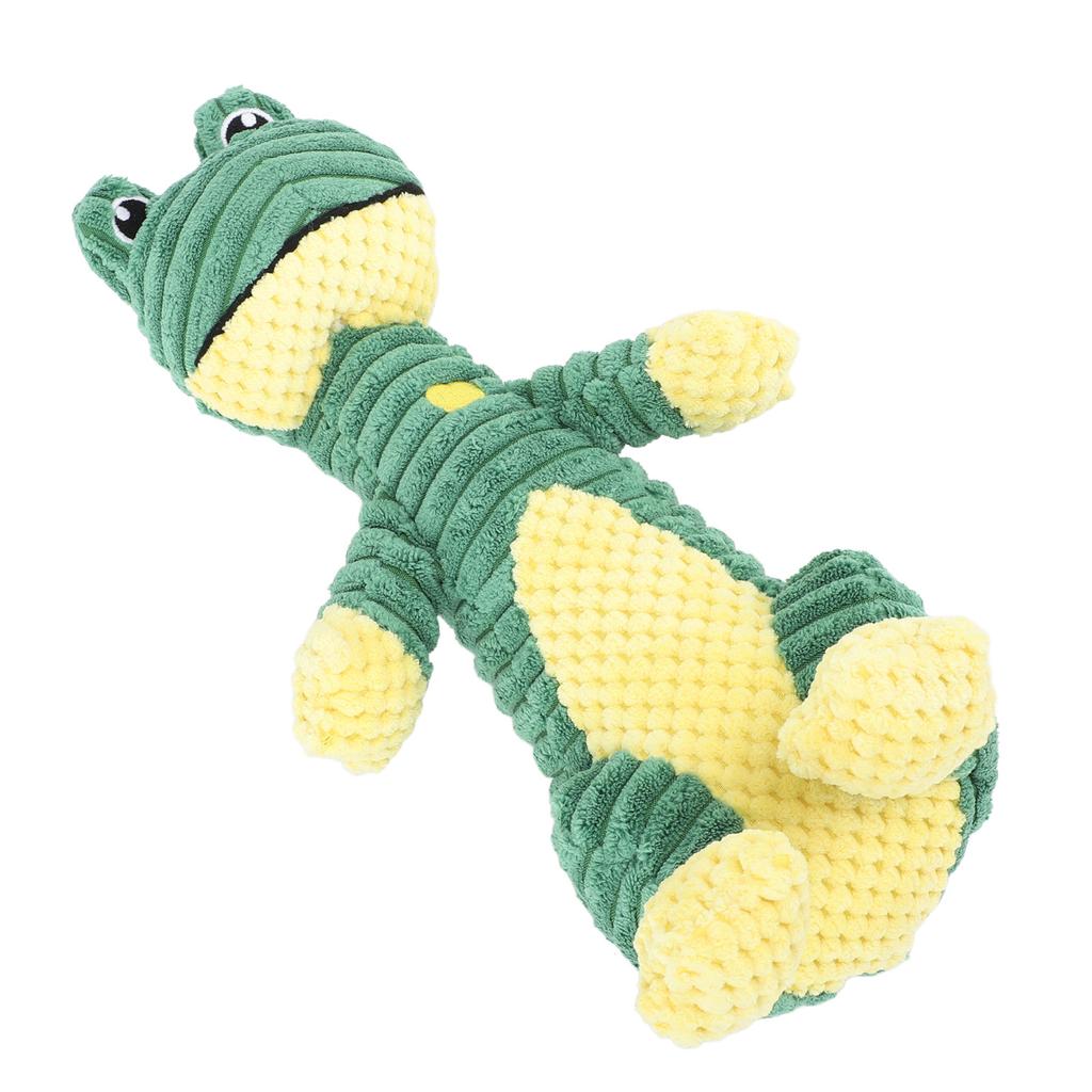 Plush Dog Squeaky Toy Cute Animal Shape Interactive Reduce Boredom Stuffed Dog Chew Toy for Small Medium and Large Dogs