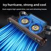 Car Seat Air Freshener Fan New 2026 Car Seat Aromatherapy Fan Powerful USB Turbine Fan With Three Wind Speeds Adjustable
