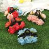 AWAYTR Julie Rose Blumen Haarspangen Floral Haarspangen Krabbe Für Frauen Mädchen Geschenk Haaraccessoires Valentinstag Kopfschmuck
