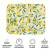 1Pcs Lemon Printed Rubber Drying Mat For Coffee Shop Kitchen Carpet Tableware Durable Diatom Mud Table Mat Pet Coffeeware Mat