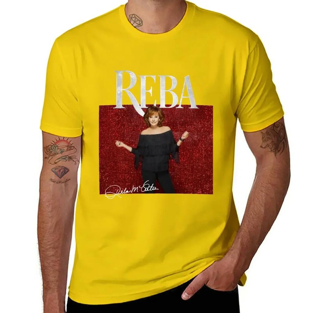 Reba Live in Concert 2022 with Signature T-Shirt tees plus sizes Men's t-shirts
