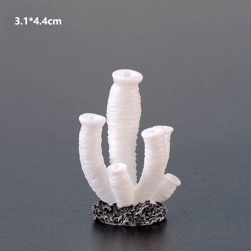 Buntes Harz-Korallenornament für Aquarien und Fischtanks