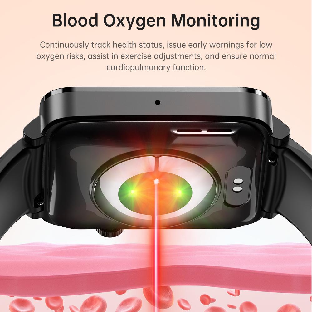 SACOSDING New ECG+PPG Smart Watch Blood Pressure/Oxygen Sleep Health Analysis BT Call Smartwatch Men Women For Androd iOS