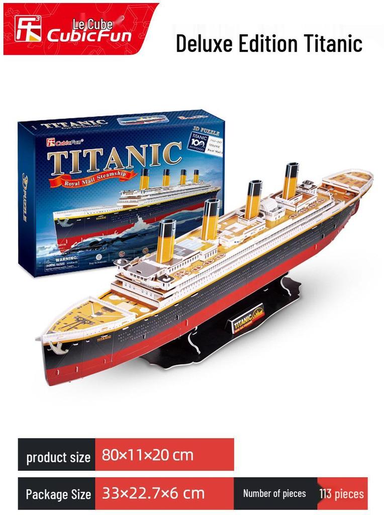 LoCube One Piece Thousand Sunny 3D Puzzle Schiffsmodell Trendiges Spielzeug Geschenk.