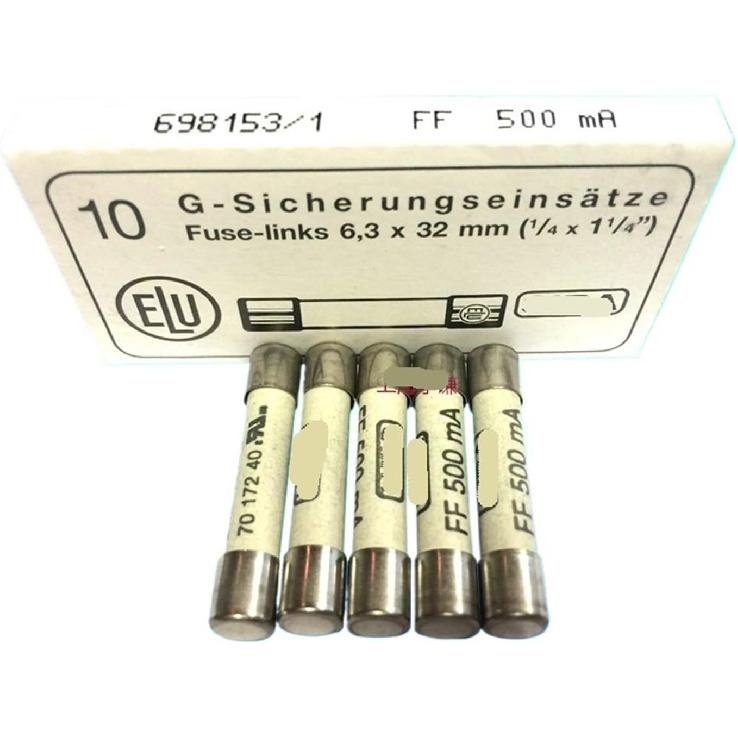 

1 Pcs fuse 7017240 multimeter fuse FF 400MA 630MA 800MA 1000V (Color : FF1A) Ff500ma