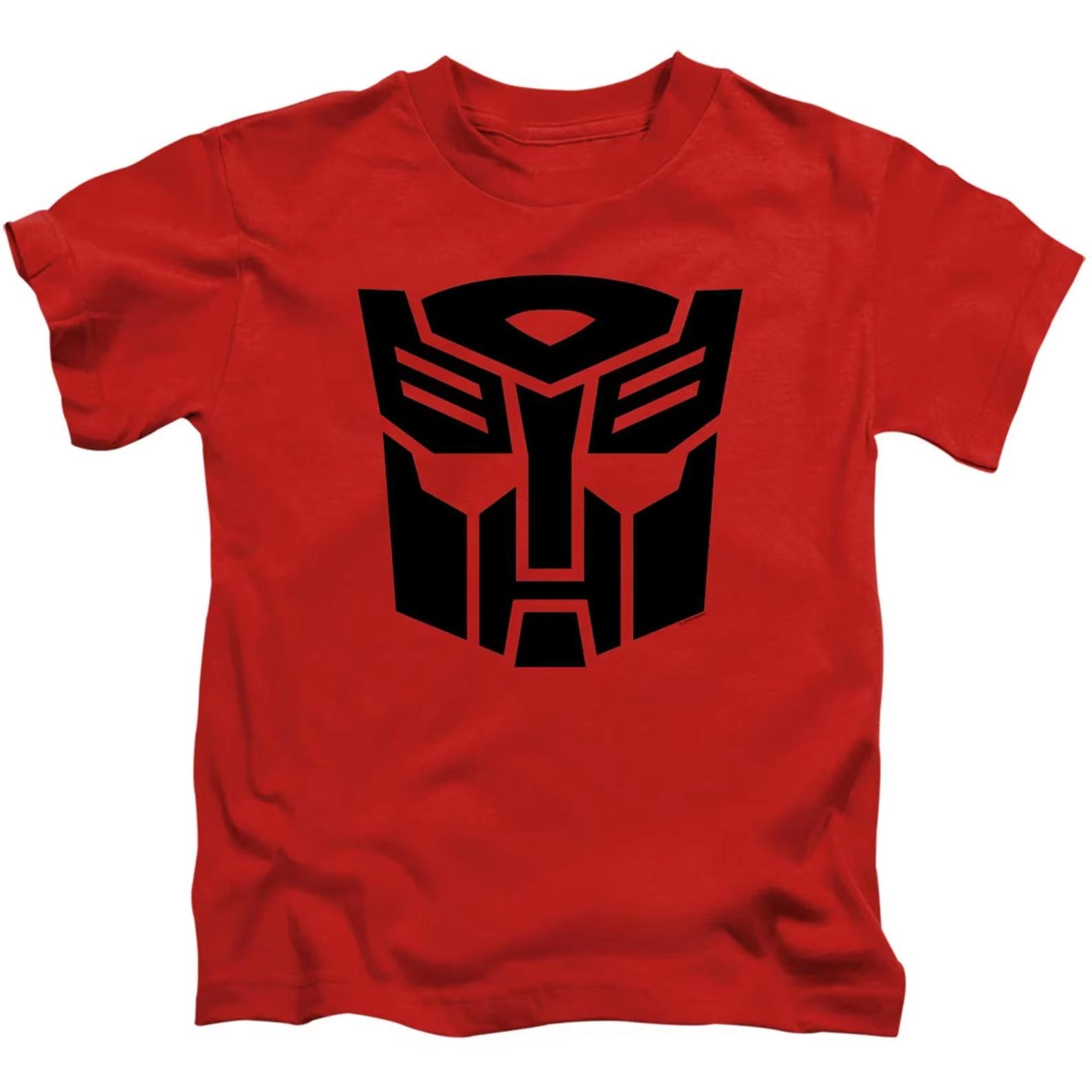 2026 Summer Hasbro Licensed Transformers Optimus Prime100 Cotton Print Tshirt Loose G1 Comfortable Autobots Optimus Prime S