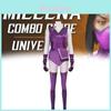 Mortal Kombat Mileena Costume With Polyester Fabric For Game Cosplay And Party Events