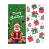 50Pcs Merry Christmas Cellophane Bags With Twist Ties Xmas Candy Gift Bags  Year'S Eve Christmas Party Decoration