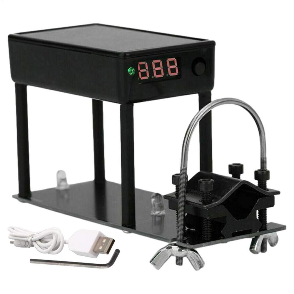 Многофункциональный измеритель скорости стрельбы, измерение энергии скорости мяча, хронограф для стрельбы, тестер скорости пули чёрный