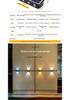 Solar Double Head Wall Light: Waterproof Outdoor Spotlight for Villas and Courtyards