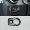 ABS Head Lights Switch Button Cover Trim For MG ZS 2018 -  Matte / Carbon Fiber Look Car Interior Accessories