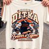 Mike Ditka T-Shirt with Forever a Legend Tribute Design, Chicago Football Vintage Football Tee, Retro Chicago Football Fan Gift