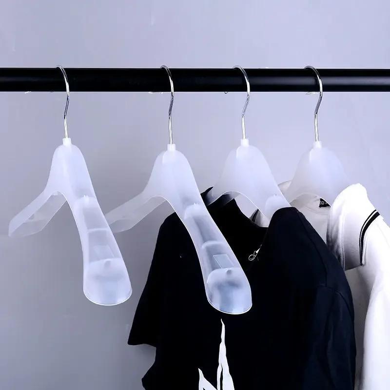 

Japanese Simplicity Hangers Wide Shoulder Anti Slip Adult Suits Wardrobe Shops Hanging Clothes Rack Dress Pants Support Shelf 10 Pieces