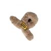 Khaki Plush Claw Clip T0767