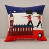 Cute Cartoon Cushion Cover Elephant Cat Decorative Pillowcase Giraffe Throw Pillow Case For Sofa Funda Cojin Kussenhoes