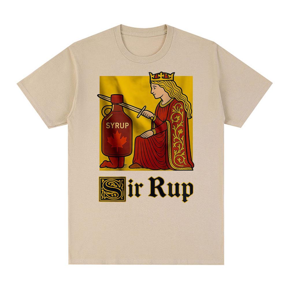 Sir Rup Funny Knight Meme Graphic Tshirt Unisexs Women Clothing Cotton Casual Oversized Short Sleeves ONeck T Shirts Streetwear