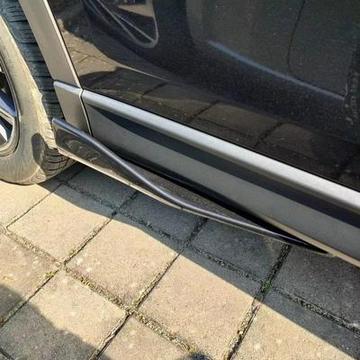 1 Pair Car Rear Bumper Lip Trim Protector Car Side Skirt Cover Car Corner Bumper Guards with Screws Universal Fit