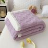 Coperta Plaid in Pile Soffice Inverno Coperte Ispessite Copripiumino Double Face Copridivano Letto Morbido Caldo Plaid Copriletto Camera da Letto