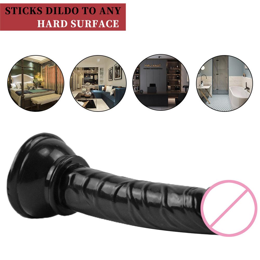 Mini Dildo Suction Cup Imitates Real and Fake Penis Anal Plug, Small Size Dildo  Adult Female Product Sex Toy  Masturbator
