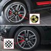 4PC 52mm Epoxy Car Styling Wheel Center Hub Caps Emblem Badge Stickers For MINI COOPER One S JCW R50 R53 F55 F56 R57 R58 R59 R60
