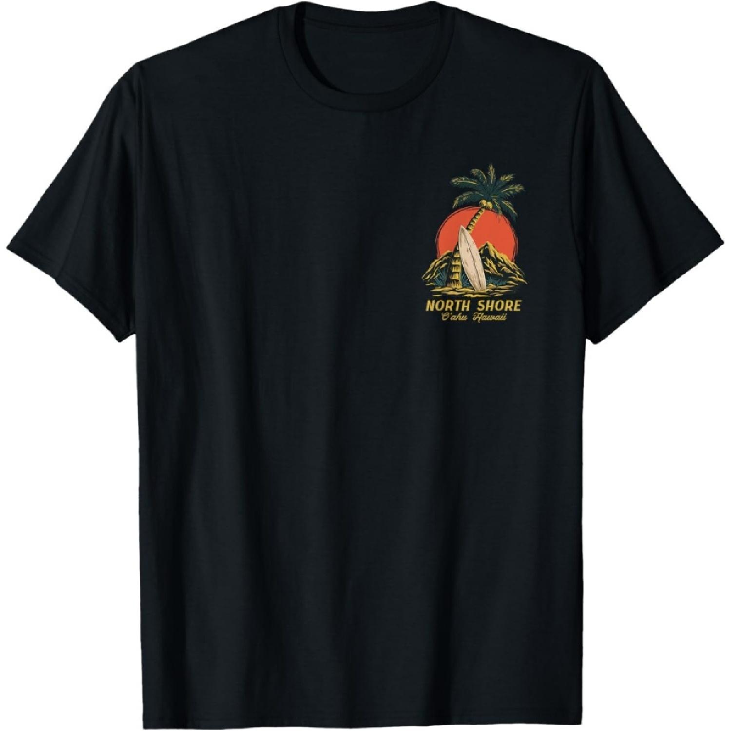 Hawaii Volcano Vintage Outdoor Mountain Hiking T-Shirt S