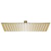 VidaXL Rain Shower Head Stainless Steel 50x50 Cm Square Golden