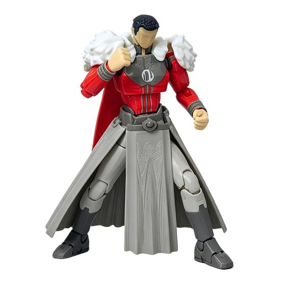 Yousheng 3D Printed Action Figure, DIY Posable Cartoon Character Model, Multi-Jointed Movable Dummy Decoration, Collectible Gift for Animation Lovers