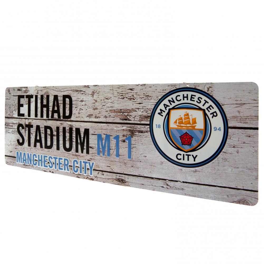 Rustikální plaketa Manchester City FC