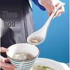 ZISIZ Ceramic Soup Spoon