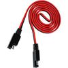 Cavo SAE Doppio Cavo di Estensione USB Doppia Interfaccia SAE Cavo Cavi Batteria Cablaggio Terminale Cavo di Estensione SAE Cavo Caricabatterie ABS per Moto