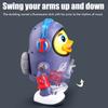 Dancing Duck Plaything Electric Musical Dancing Duck Educational Toy Space Duck Toy Gifts for