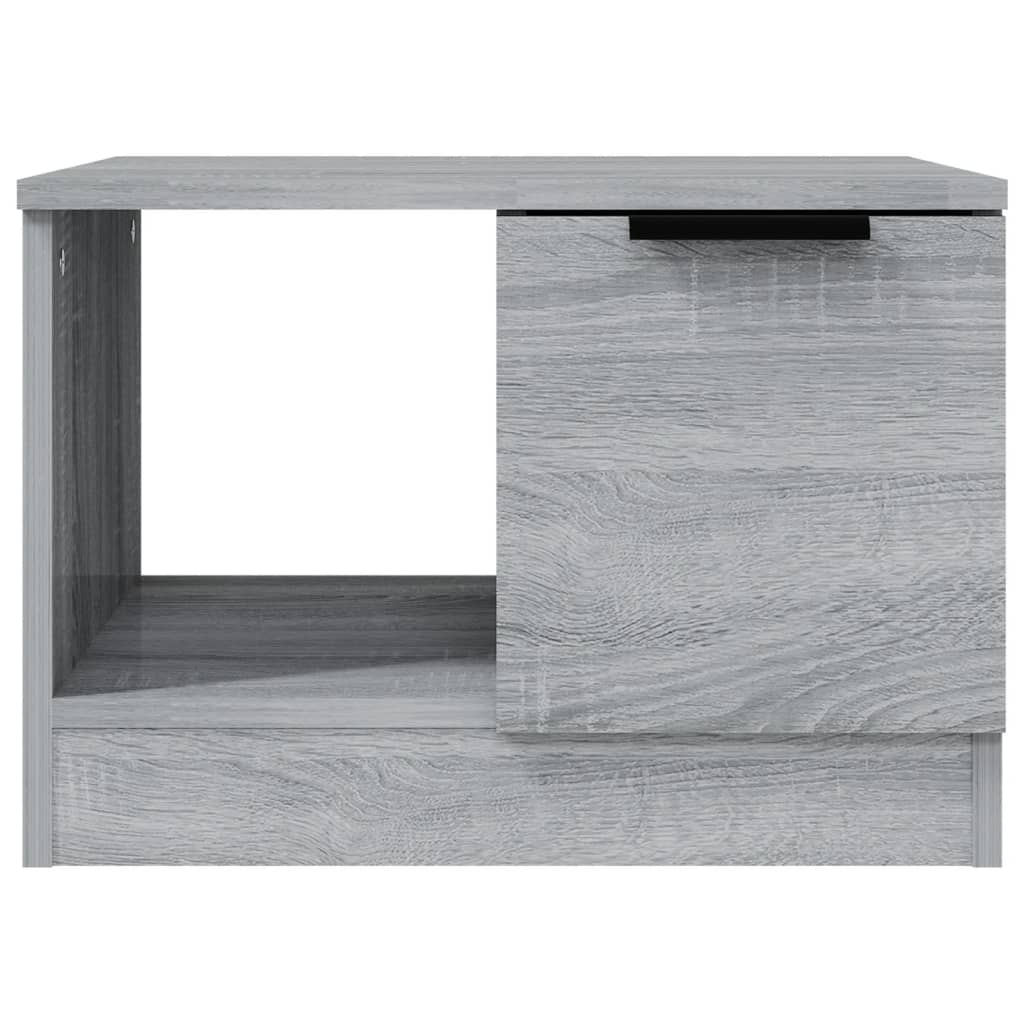  Coffee Table, Grey Sonoma Oak, 50x50x36 Cm