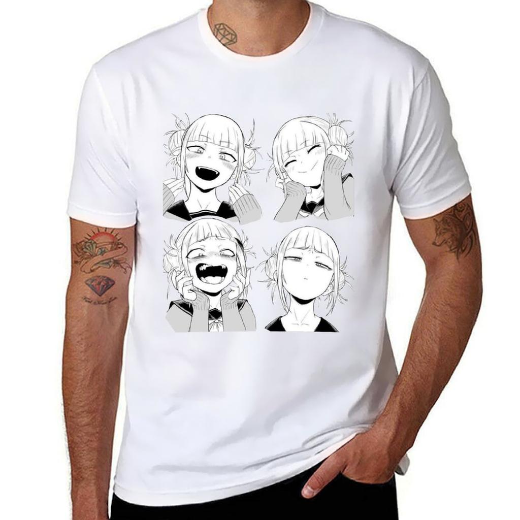 Himiko Toga Face Tshirt Vintage Style Printed Top Tshirt