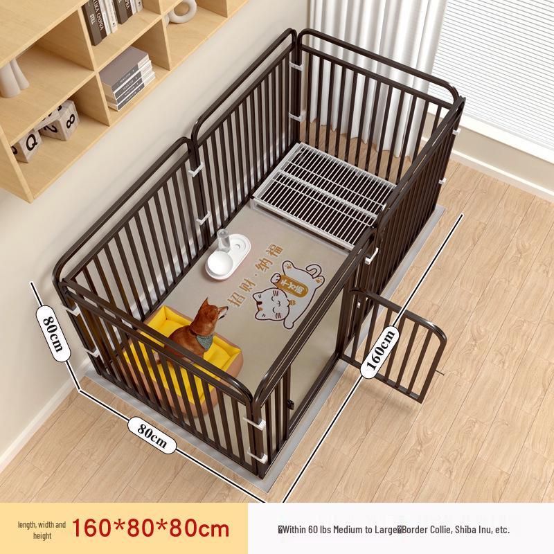 Hundekäfig & Zaun für den Innenbereich für kleine bis mittelgroße Rassen - Corgi, Teddy, Bichon Hundehütte