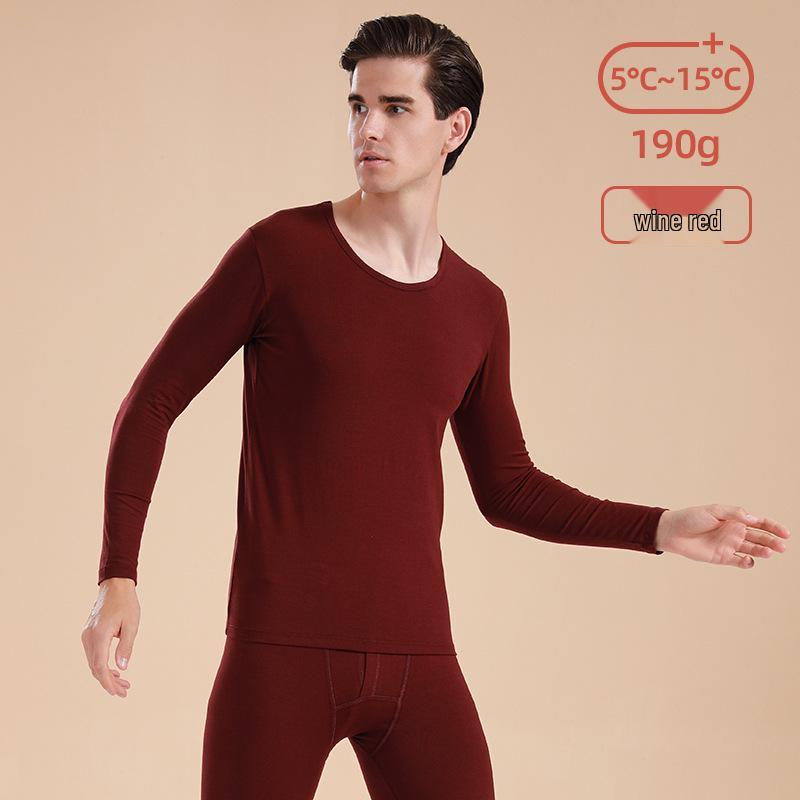 

Мужской термокомплект из чистого хлопка облегающего кроя - Коллекция Осень/Зима 3XL (suitable for 170-190 lbs) вино красного