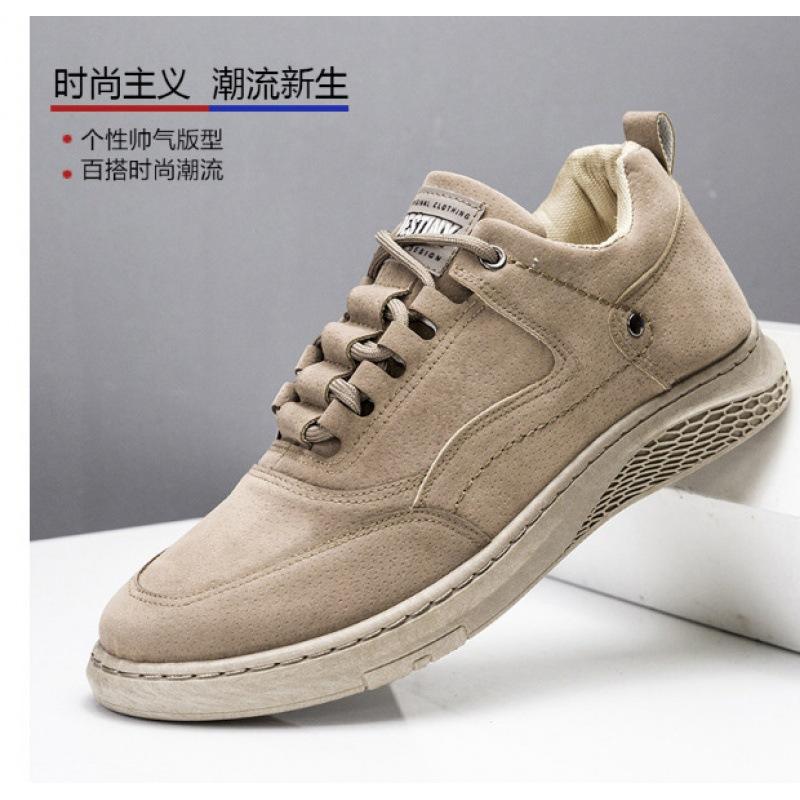 New men's shoes leather surface warm shoes men's sports and leisure board shoes men's shoes