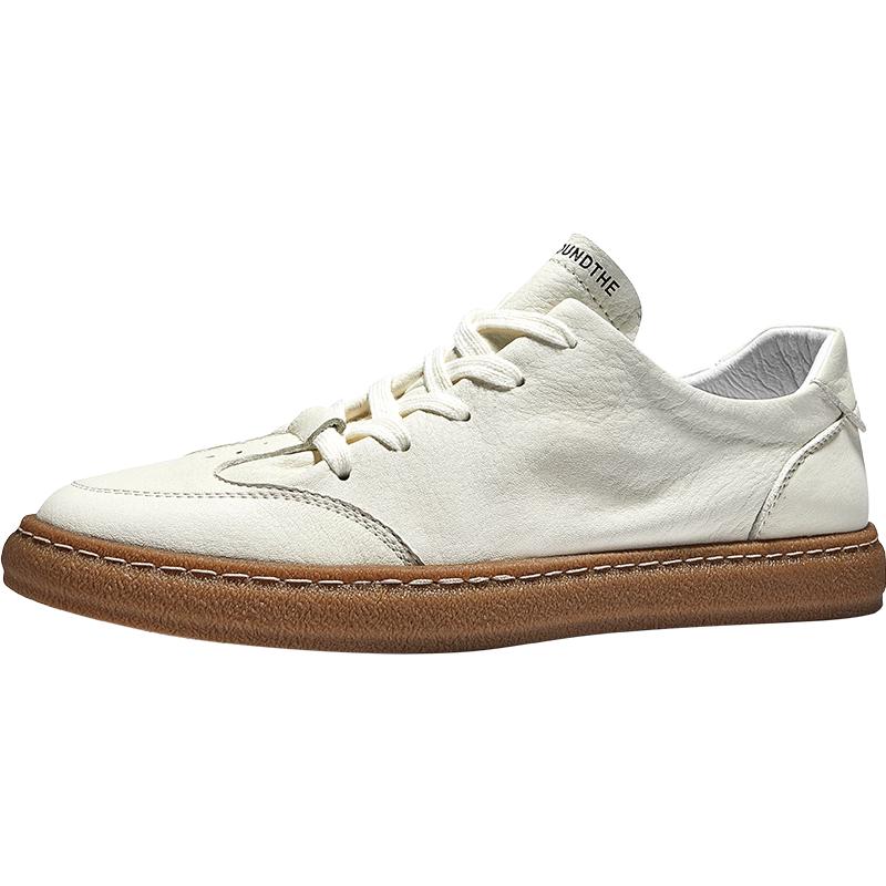 HAUT TON Men s Casual Leather Sneakers 43