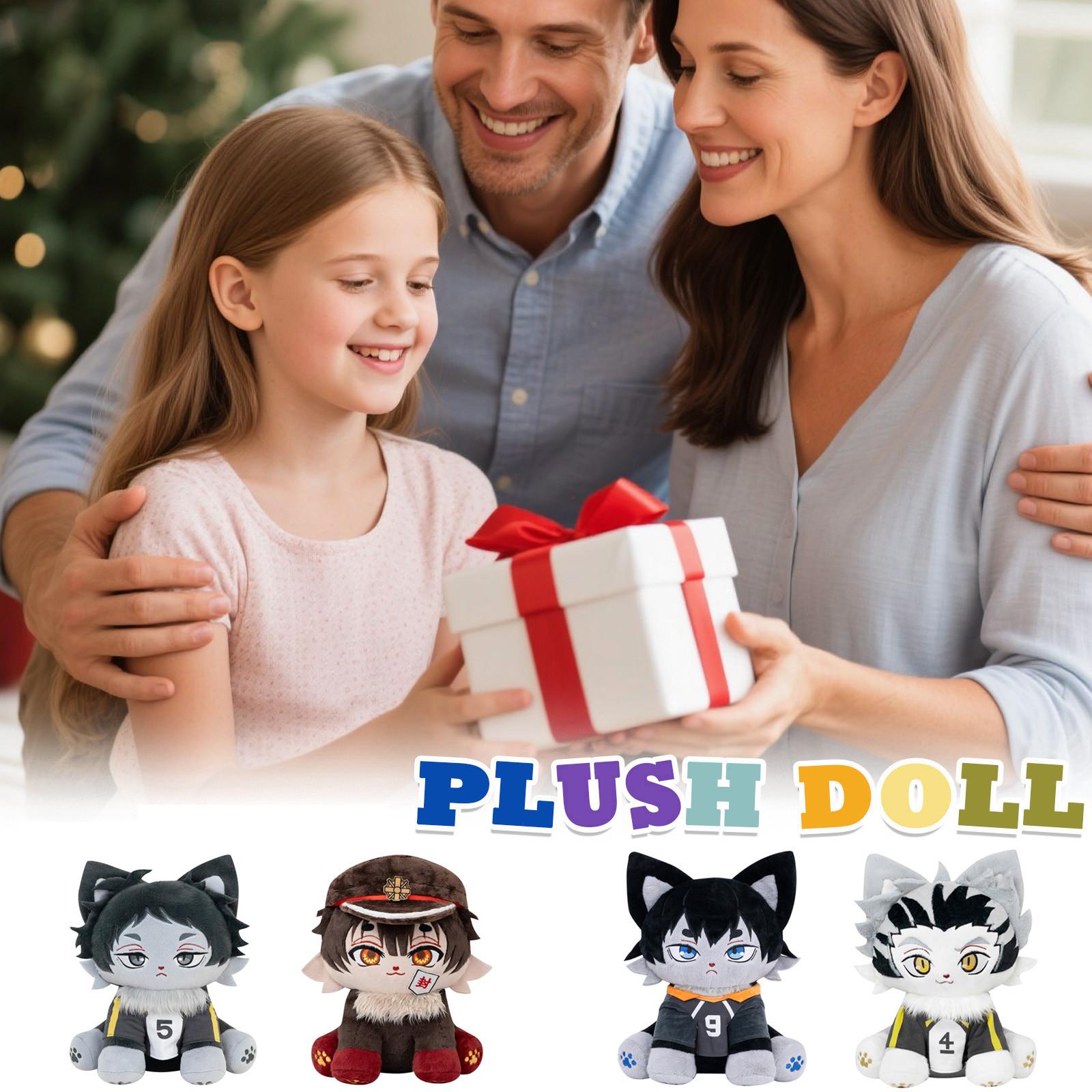 

Плюшевая кукла, Игрушка в подарок, Мультфильм, Детская тряпичная кукла, Детская подарочная подушка(Нет стандарта) One Size